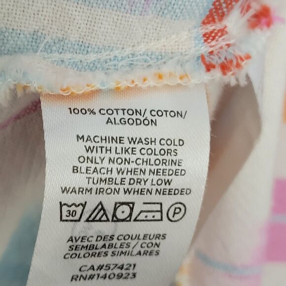 Lou & Grey For Loft Stripe Multicolor Oversized Dress With Stains And Pockets XS - Picture 10 of 11